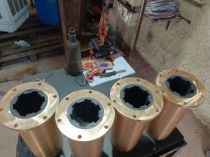 Polished Bronze Cutless Rubber Bearing for Pumps