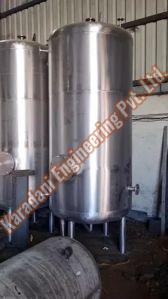 Krish Carbon Steel Air Receivers, Storage Capacity : 100-500L, 1000-1500L, 1500-2000L, 500-1000L