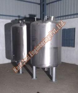 Stainless Steel Industrial Storage Tank, Grade : 316/304/202