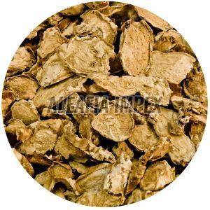 Organic Raw Dried Ginger Flakes, Color : Brown for Cooking