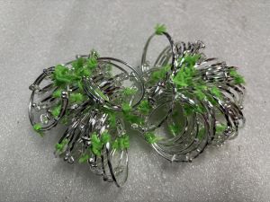 Polished Silver Handcrafted Ladies Bangles Party Wear