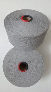 Plain Melange Yarns, Color : Grey, Technics : Dyed