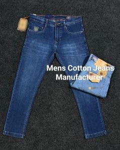 Spandex Denim Jeans Pants, Color : Dark Blue All Sizes