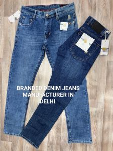 Flat Finish Denim Jeans