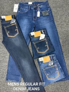 Men Charcoal Black Denim Jeans