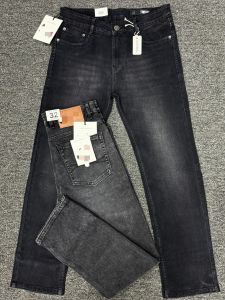 Mens Dark Blue Denim Jeans
