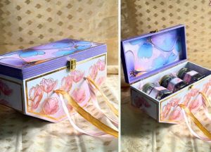 Gourmet Chocolate Coated Nuts and Masala Dried Fruits Gift Box