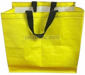 Laminated PP Woven Shopping Bag, Color : Assorted Colors