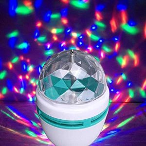 Crystal Rotating Disco LED Bulb