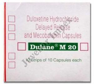 Dulane 20mg Capsules, Form : Tablet, Packaging Type : Blister