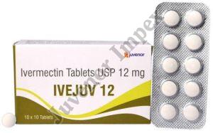 Ivejuv Ivermectin Tablet, Packaging Size : 10X10