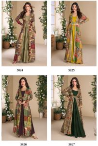 9STAR Fashion Janvi Readymade Heavy Fox Georgette Gown