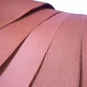 Nylon Conveyor Belt Fabric, Color : Brown, Packaging Type : Roll