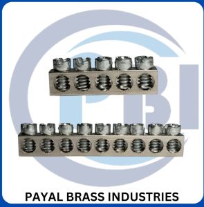 Brass Neutral Link Bar, Shape : Rectangle