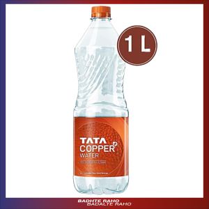 Tata Copper Plus Non-Carbonated Drinking Water 1 L