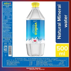 Vedica 500 Ml Himalayan Spring Water Case OF 20 Bottles