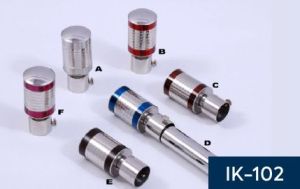 Metal Polished Designer Curtain Brackets, Shape : Round