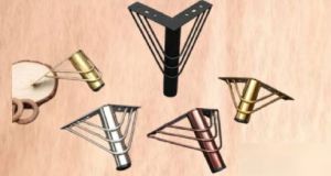 Metal Tar Sofa Legs, Thickness : 50 Mm, Length : 3, 4 & 6 Inch