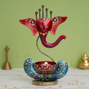 Decorative Ganesha Candle Stand