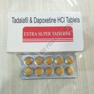 Extra Super Tadarise Tadalafil Dapoxetine Tablets