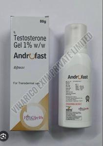 Androfast Testosterone Gel, Packaging Size : 5GM OR 80GM, 80gm