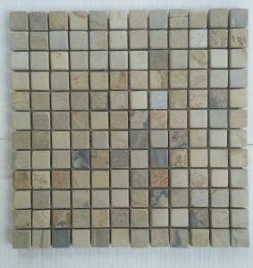300x300mm Autumn Tumbled Designer Mosaic Tile