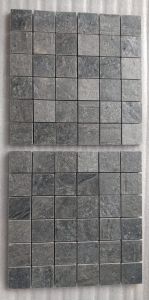 50x50x10mm Grey Polished Mosaic Tile