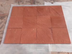 Natural Cleft Agra Red Sandstone, Thickness : 20mm - 40mm