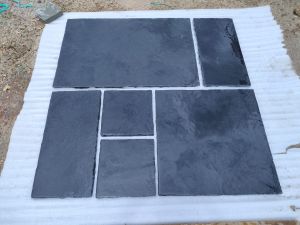 Veined Polished Limestone Black Lime Stone