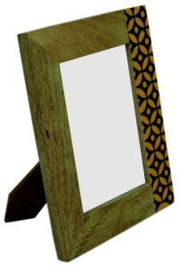 Home Decor Mango Wood Tabletop Designer Photo Frame