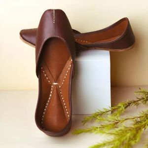 Ethnic PU Leather Rajasthani Jutti 5, 6, 7, 8, 9, 10