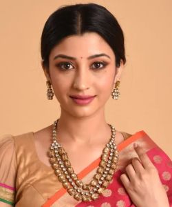 Traditional Polki Stone & Gold Long Necklace Set