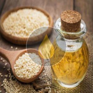 Cold Pressed Sesame Oil, Color : Golden for Cooking
