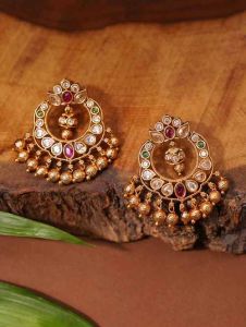 Antique Temple Design Dangler Earring