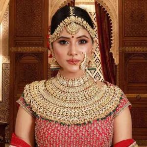 Gold Plated Heavy Bridal Jewellery