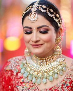 Heavy Kundan Bridal Hair Jewellery