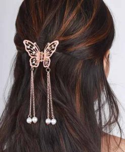 Rose Gold Plated Party Hair Pin