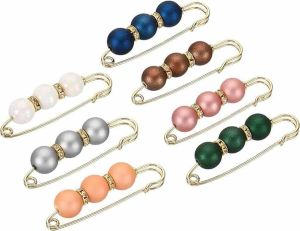 Stylish Artificial Pearl Saree Pin