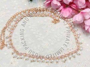 Metal Heavy Bridal Kundan Stone Kamarbandh