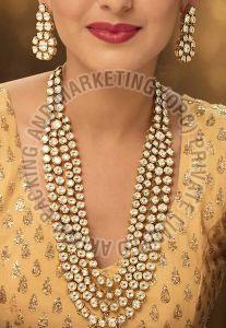 Metal Alloy Multi Layered Fashion Necklace Set Casual, Party