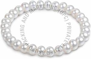 Pearl Beaded Party Wear Bracelet, Brand Name : She Collection