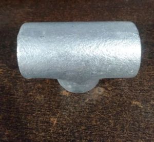 Buttweld 2 Inches Galvanized Iron Pipe Tee, Connection Type : Male