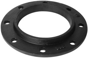 5 Inches Cast Iron Casting Flange, Color : Black & Green