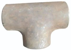 Mild Steel Buttweld 5mm Galvanized Iron Pipe Tee, Technics : Forged