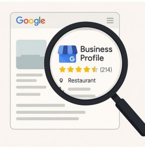 Google My Business Local Listing Service