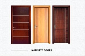 Laminated Flush Wooden Panel Door, Color : Multicolour 7x3 Feet