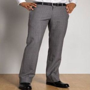 Cotton & Polyester Plain Mens Formal Pants, Color : Grey