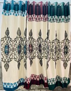 Jute Readymade Curtains for Tapestry, Bed Linens