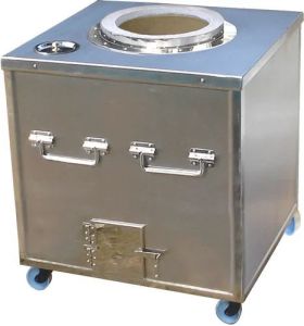 Square Stainless Steel Insulated Tandoor