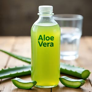 Herbal Aloevera Juice, Color : Green